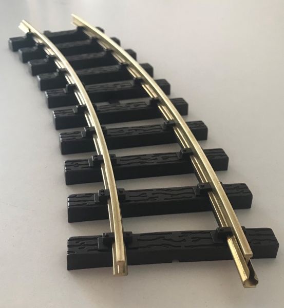 G SCALE TRACK CURVED 600MM RADIUS